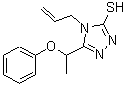 CAS#: 669705-40-2, 4-Allyl-5-(1-phenoxyethyl)-4H-1,2,4-triazole-3-thiol