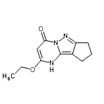 CAS#: 669771-41-9, 2-Ethoxy-1,7,8,9-tetrahydro-4H-cyclopenta[3,4]pyrazolo[1,5-a]pyrimidin-4-one
