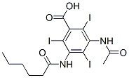 CAS#: 67011-42-1, 3-Acetylamino-5-(1-Oxohexylamino)-2,4,6-Triiodobenzoic Acid