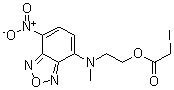 CAS#: 67013-48-3, 2-Iodo-Acetic Acid 2-[Methyl(7-Nitro-2,1,3-Benzoxadiazol-4-Yl)Amino]Ethyl Ester