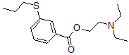 CAS#: 67031-76-9, 2-(Diethylamino)Ethyl 3-(Propylthio)Benzoate