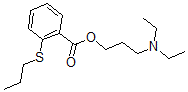 CAS#: 67031-79-2, 3-(Diethylamino)Propyl 2-(Propylthio)Benzoate