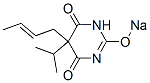 CAS#: 67050-06-0, 5-(2-Butenyl)-5-Isopropyl-2-Sodiooxy-4,6(1H,5H)-Pyrimidinedione