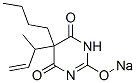 CAS#: 67050-41-3, 5-Butyl-5-(1-Methyl-2-Propenyl)-2-Sodiooxy-4,6(1H,5H)-Pyrimidinedione