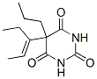 CAS 登录号：67050-94-6， 5-(1-乙基-1-丙烯基)-5-丙基-2,4,6(1H,3H,5H)-嘧啶三酮