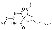 CAS#: 67051-03-0, 5-[1-(Ethylthio)Ethyl]-5-Hexyl-2-Sodiooxy-4,6(1H,5H)-Pyrimidinedione