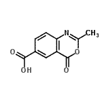 CAS#: 67081-72-5, 2-Methyl-4-oxo-4H-3,1-benzoxazine-6-carboxylic acid