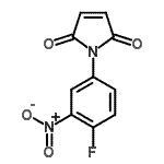 CAS 登录号：67154-40-9， 1-(4-氟-3-硝基苯基)-1H-吡咯-2,5-二酮