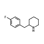 CAS#: 67157-30-6, 2-(4-Fluorobenzyl)piperidine