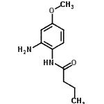 CAS#: 67169-90-8, N-(2-Amino-4-methoxyphenyl)butanamide