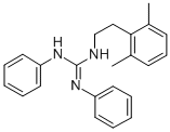 CAS 登录号：67226-98-6， 1,2-二苯基-3-[2-(2,6-二甲基苯氧基)乙基]胍