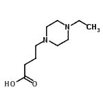 CAS#: 672285-92-6, 4-(4-Ethyl-1-piperazinyl)butanoic acid