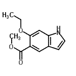 CAS 登录号：672293-17-3， 甲基6-乙氧基-1H-吲哚-5-羧酸酯