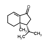 CAS#: 672295-29-3, (3R,3aR)-3-Isopropyl-3a-methyl-2,3,3a,4,5,6-hexahydro-1H-inden-1-one