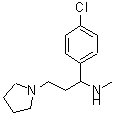 CAS#: 672309-97-6, 1-(4-Chlorophenyl)-N-methyl-3-(1-pyrrolidinyl)-1-propanamine