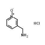 CAS#: 672324-61-7, 1-(1-Oxido-3-pyridinyl)methanamine hydrochloride (1:1)