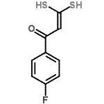 CAS 登录号：67259-61-4， 1-(4-氟苯基)-3,3-二硫基-2-丙烯-1-酮