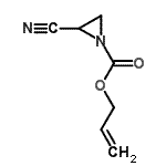 CAS#: 67276-81-7, Allyl 2-cyano-1-aziridinecarboxylate