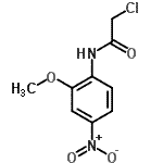 CAS#: 67291-72-9, 2-Chloro-N-(2-methoxy-4-nitrophenyl)acetamide