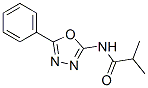 CAS 登录号：67292-58-4， 2-(1-氧代-2-甲基丙基氨基)-5-苯基-1,3,4-恶二唑