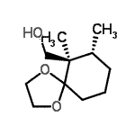 CAS#: 672927-66-1, [(6R,7R)-6,7-Dimethyl-1,4-dioxaspiro[4.5]dec-6-yl]methanol