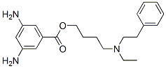 CAS 登录号:67293-22-5, 3,5-二氨基苯甲酸 4-(乙基苯乙基氨基)丁酯