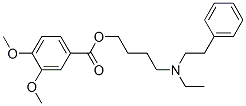 CAS#: 67293-23-6, 3,4-Dimethoxybenzoic Acid 4-(Ethylphenethylamino)Butyl Ester