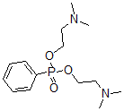 CAS 登录号:67293-66-7, 二(2-二甲基氨基乙基)苯基膦酸酯