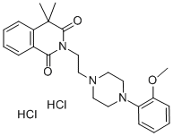 CAS#: 67339-62-2, 2-[2-(4-(2-Methoxyphenyl)Piperazin-1-Yl)Ethyl]-4,4-Dimethyl-1,3-(2H,4H)-Isoquinolindione Dihydrochloride
