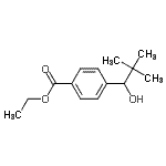 CAS#: 673458-00-9, Ethyl 4-(1-hydroxy-2,2-dimethylpropyl)benzoate