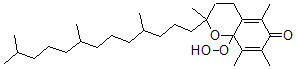 CAS 登录号：67353-73-5， 8a-氢过氧基-2,5,7,8-四甲基-2-(4,8,12-三甲基十三烷基)-3,4-二氢苯并吡喃-6-酮
