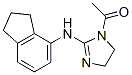 CAS 登录号:67356-94-9, 1-乙酰基-N-(2,3-二氢-1H-茚-4-基)-4,5-二氢-1H-咪唑-2-胺