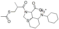 CAS#: 67362-28-1, Dicyclohexylammonium 3-[3-(Acetylthio)-2-Methylpropionyl]Thiazolidine-4-Carboxylate
