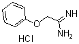 CAS 登录号：67386-38-3， 2-苯氧基-乙脒盐酸盐(1:1)