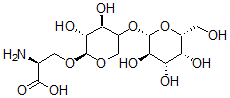 CAS#: 67412-79-7, O-beta-Galactopyranosyl-(1-4)-O-beta-Xylopyranosyl-(1-0)-Serine