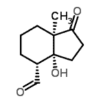 CAS#: 674347-43-4, (3aR,4R,7aR)-3a-Hydroxy-7a-methyl-1-oxooctahydro-1H-indene-4-carbaldehyde