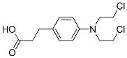 CAS 登录号：6746-11-8， 4-[二(2-氯乙基)氨基]氢化肉桂酸