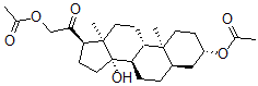 CAS 登录号：67462-35-5， (14beta,17R)-3beta,14,21-三羟基-5beta-孕甾烷-20-酮 3,21-二乙酸酯