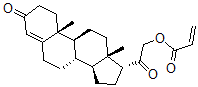 CAS#: 67462-37-7, (17alpha)-21-Acryloyloxypregn-4-Ene-3,20-Dione