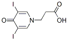 CAS#: 67465-47-8, 1,4-Dihydro-3,5-Diiodo-4-Oxo-1-Pyridinepropionic Acid