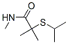 CAS#: 67465-95-6, N,2-Dimethyl-2-(Isopropylthio)Propionamide