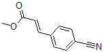 CAS 登录号：67472-79-1， (E)-3-(4-氰基苯基)丙烯酸甲酯