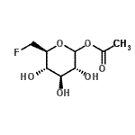 CAS#: 674782-58-2, 1-O-Acetyl-6-deoxy-6-fluoro-D-glucopyranose