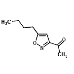 CAS#: 674804-77-4, 1-(5-Butyl-1,2-oxazol-3-yl)ethanone
