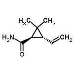 CAS#: 67488-72-6, (1R,3R)-2,2-Dimethyl-3-vinylcyclopropanecarboxamide