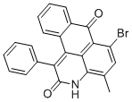 CAS 登录号:67499-52-9, 6-溴-4-甲基-1-苯基蒽并吡啶酮