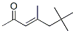CAS 登录号：67511-31-3， 4,6,6-三甲基庚-3-烯-2-酮