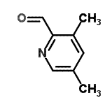 CAS 登录号：675138-02-0， 3,5-二甲基-2-吡啶甲醛