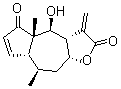 CAS 登录号：6754-13-8， (3As)-3,3aalpha,4alpha,4a,7aalpha,8,9,9aalpha-八氢-4-羟基-4abeta,8 alpha-二甲基-3-亚甲基薁并(6,5-b)-呋喃-2,5-二酮