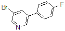 CAS#: 675590-04-2, 3-Bromo-5-(4-Fluorophenyl)Pyridine